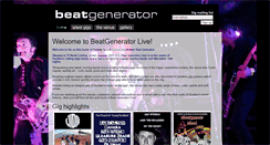 Desktop Screenshot of beatgenerator.co.uk